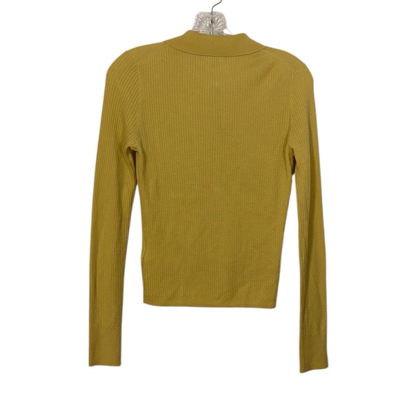 J. Crew Collared Button Up Sweater Size Small Merino Wool Business Casual Office - Picture 2 of 7